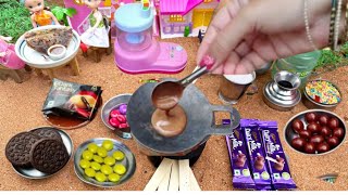 Miniature All Chocolate Dosa Recipe | All Chocolate Recipe|Dosa Recipe | Dairy Milk Chocolate