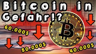 Bitcoin bricht ein! So schlimm ist es! Das muss du wissen!