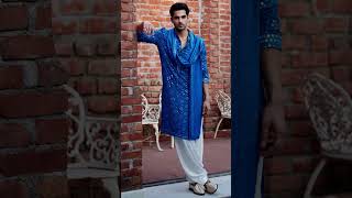 Men's Stylish Embroidery Kurta Designs #mensoutfit #kurtaset #mensfashion