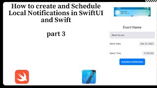 Step-by-Step Guide to Creating and Scheduling Local Notifications in SwiftUI and Swift