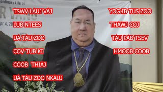 Hmong TV Tswv Lauj Vaj lub nteeg 5/1/24