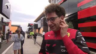 Mattia Binotto on his team | Post Race Interview | 2022 Hungary Grand Prix