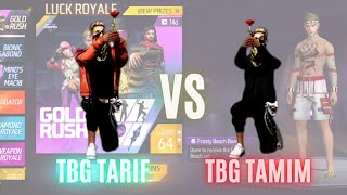 Tarif Challenges Tamim to an Unbelievable Lucky Royale Spin: #FreeFire #TBGGaming