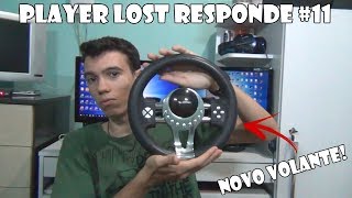 PL Responde #11 - Novo volante pro cockpit caseiro + Resposta ao vídeo do aterramento do gabinete