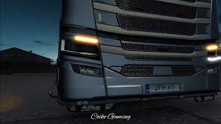 Sequential Turn Signal For Scania Next Gen v2.15 - Euro Truck Simulator 2 Mod