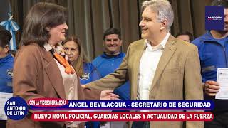 SAN ANTONIO DE LITÍN   ANGEL BEVILACQUA   SAN ANTONIO DE LITIN   ENTREGA DE MOVIL POLICIAL