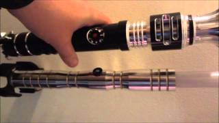 Ultra Sabers Scorpion and Saber Stand Vertical Holder Review! (HD)