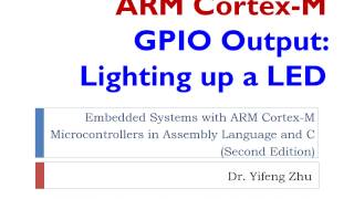 Lecture 6: GPIO Output: Lighting up a LED