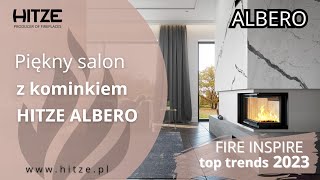 Salon z kominkiem HITZE ALBERO 11