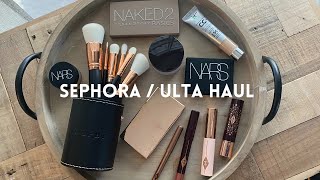 SEPHORA/ULTA HAUL: PACKING MY TRAVEL MAKE UP BAG