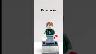 Lego marvel : peter parker #minifigure #minifigures #marvel #lego