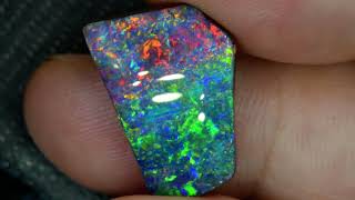 12.44 cts Boulder Opal Cut Stone