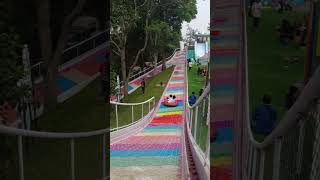 Detik-detik mau merosot #shorts #rainbowslide #dusunbambulembang