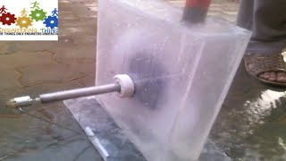 Working of Mini Pelton Wheel Turbine Used For Semester Project