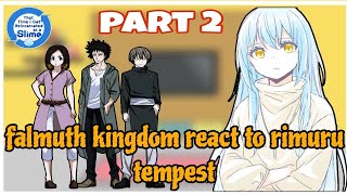 falmuth kingdom react to rimuru tempest  [part2] | Gacha Reaction |