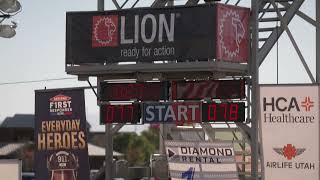 UKRAINE ALEKSNDR BARAN FIREFIGHTER COMBAT CHALLENGE FINALS RUN. SANDY, UTAH