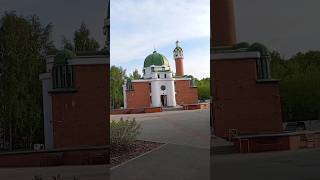 halal chiken shop+ mosque in Russia #food #russianlife #travel #foryoupage #fypviral #chicken