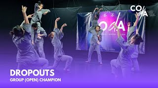 CODA Dance Competition 2023 | Group (Open) | DROPOUTS (Champion)