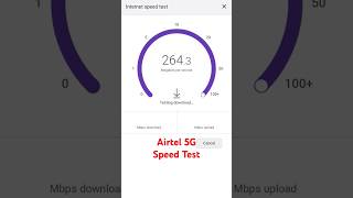 Airtel 5g speed test village #shorts