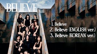 NiziU「BELIEVE」PLAYLIST 🎧🎶 Japanese, English & Korean Version | 神之塔-Tower of God- 王子の帰還' OST