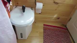 Using the C-Head Composting Toilet in a Tiny House #cb99videos #chead #c-head #compostingtoilets