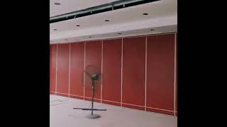 Highly Confidential Acoustic Folding Partition Walls For Auditorium