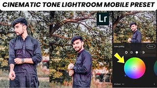 Cinematic preset lightroom mobile | cinematic lightroom editing | free lightroom presets