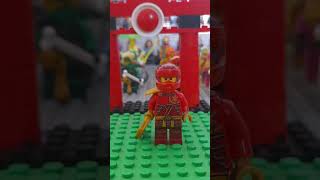 LEGO Ninjago Kai Elemental Mech suit up stop motion #lego #ninjago #kai #stopmotion #shorts