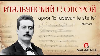 "E lucevan le stelle". Итальянский язык по операм. #итальянскийязык #итальянскийязыкснуля #италия