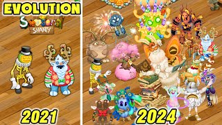 Epic Evolution on Seasonal Shanty: A Boo'qwurm Surprise! | My Singing Monsters