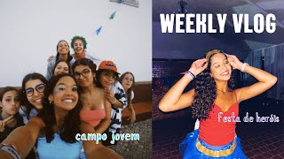 WEEKLY VLOG: MOMENTOS NO CAMPO JOVEM, PREPARAÇÃO E BACKSTAGE DA SESSÃO FOTOGRÁFICA | MaLu