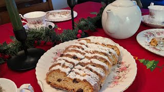 Christmas Vlog || Stollen Bread