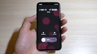 iPhone 11 Pro incoming call, bootanimation