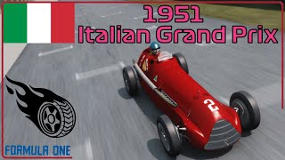 Nino Farina Fastest Lap | 1951 Italian Grand Prix