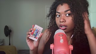 ASMR spit painting you w/ different flavors on the LED remote hehe