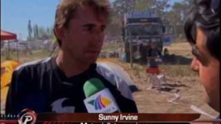 TV AZTECA DEPORTES EN SUDAMERICA RALLY DAKAR ARG-CHILE 2009 MOTOCICLISTA MEXICANO