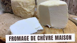 Comment fabriquer un fromage de chèvre frais maison ? lait de chèvre - sans vinaigre ni citron