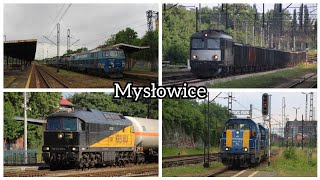 Pociągi w Mysłowicach. [Rumun CTL Logistics, Trio PKP Cargo, Duet PKP Cargo Service i wiele innych].