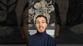 Ce youtubeur avec 179 abonnés