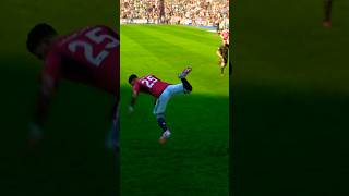 FC 24 Crazy Tackle! 😱🤯#fc #fc24 #fc25 #funny #tackle #viralvideo