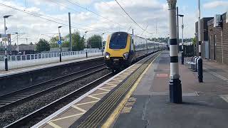 Grand Central 221143 passing Grantham with a tone