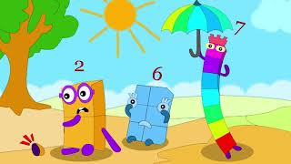 Numberblocks 2 hurt and alone  | Fanmade coloring story