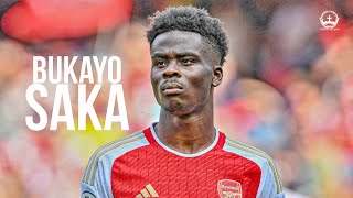 Bukayo Saka_Skills Dribbling Goals & Assists 2024🔥#football #skills #futebol #Football500