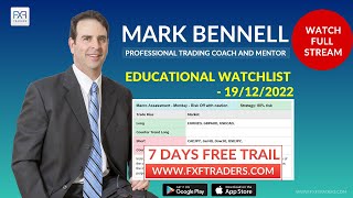 London Session Review - Live Forex, Crypto, Commodities & Stocks Market Trading/Analysis 19/12/2022