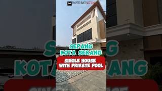 RUMAH MEWAH LENGKAP KOLAM RENANG DI KOTA SERANG BANTEN !! #rumahmewah #serang