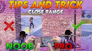 Top 10 Tips And Tricks For Close Range Fights - PUBG MOBILE Guide/Tutorial With Handcam