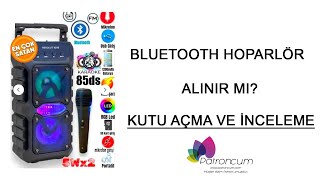 RESOLUT KTS-1096 BLUETOOTH HOPARLÖR / Kutu Açma Ve İnceleme - FHD