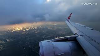 AirAsia A320 Full Flight Chiang Mai to Krung Thep (Bangkok) [4K unfiltered]