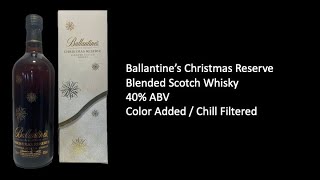 Ballantine's Christmas Reserve