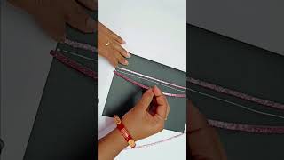 easy Pink and black File cover decoration | How to decorate project file | Assignment cover design